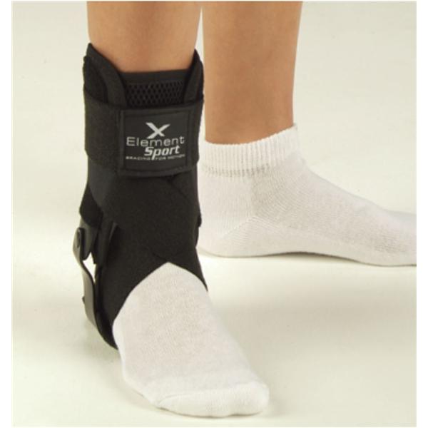 Brace Sports Element Ankle Black Size Large Right Ea